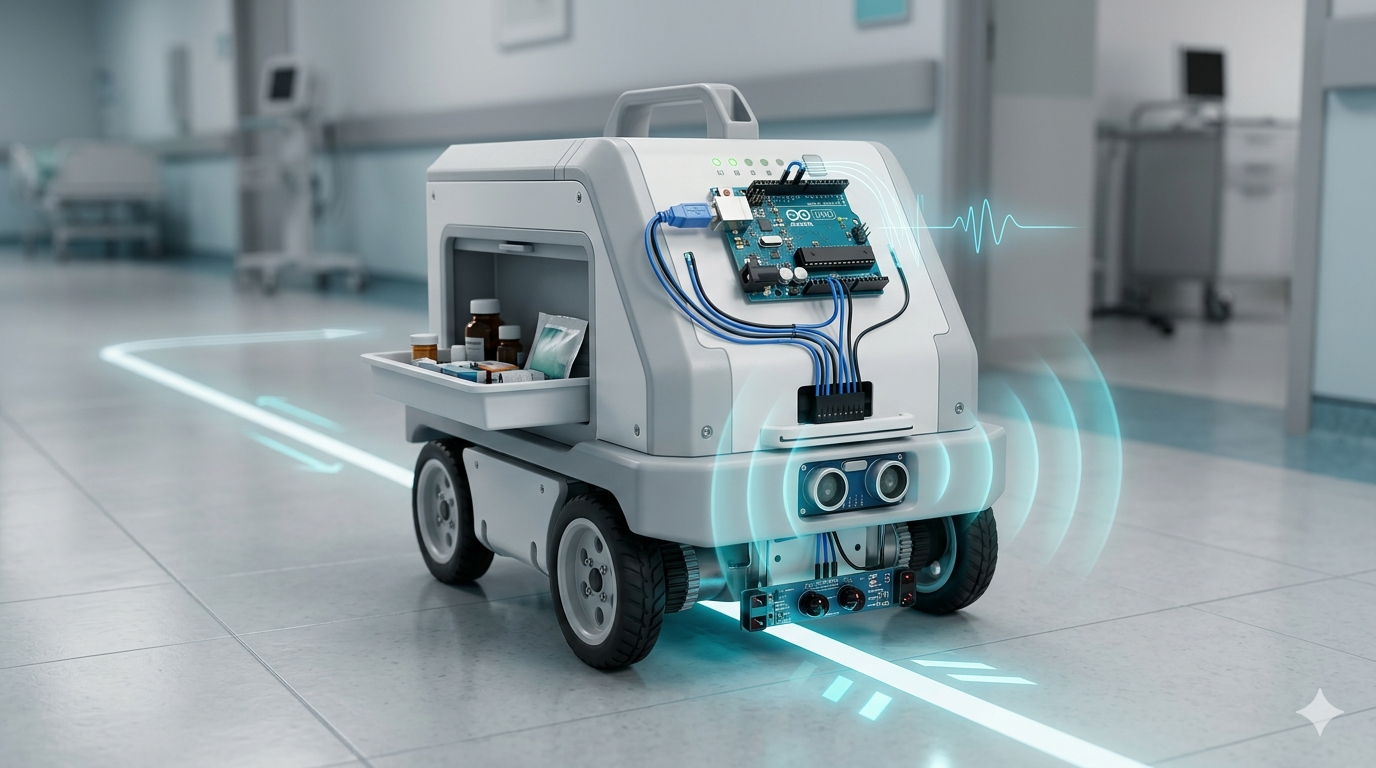 Automated mechatronic service robot project